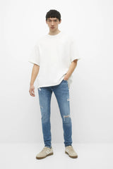 PULL&BEAR Ripped Skinny Jeans - Smgarment's