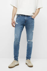 PULL&BEAR Ripped Skinny Jeans - Smgarment's