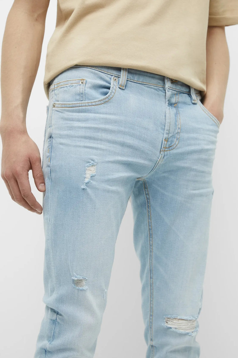 PULL&BEAR Ripped Skinny Jeans - Smgarment's