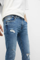 PULL&BEAR Ripped Skinny Jeans - Smgarment's