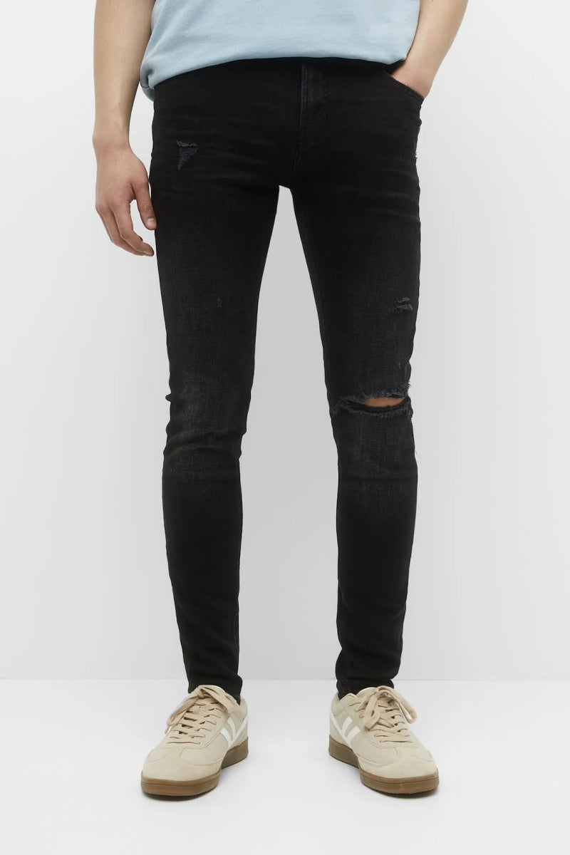 PULL&BEAR Ripped SKINNY JEANS - Smgarment's