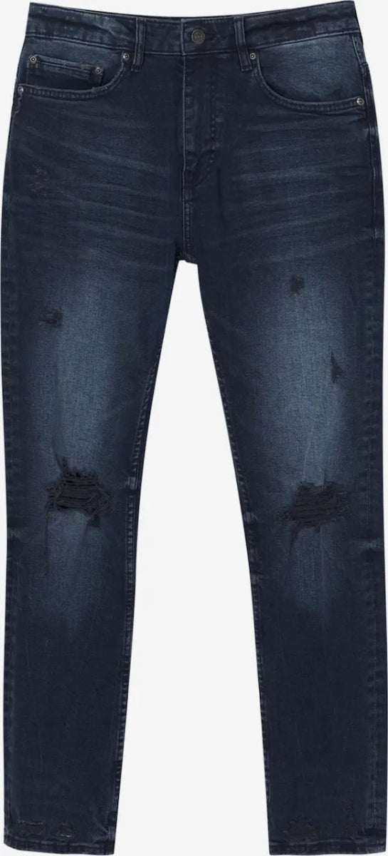 PULL&BEAR Ripped Slim Fit Jeans - Smgarment's