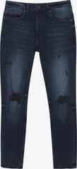 PULL&BEAR Ripped Slim Fit Jeans - Smgarment's