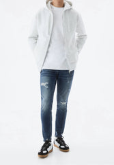 PULL&BEAR Slim Jeans - Dark Blue - Smgarment's