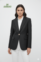 QQYE High Quality Women's Fashionable Office Blazer - Smgarment's