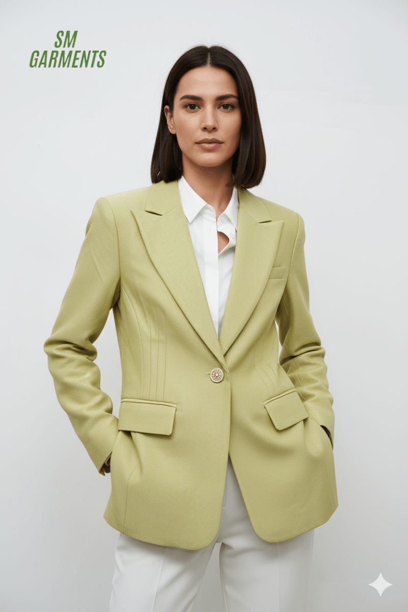 QQYE High Quality Women's Fashionable Office Blazer - Smgarment's