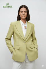 QQYE High Quality Women's Fashionable Office Blazer - Smgarment's