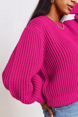 QR OAKRIDGE Womens Chunky Crew Knit - Smgarment's