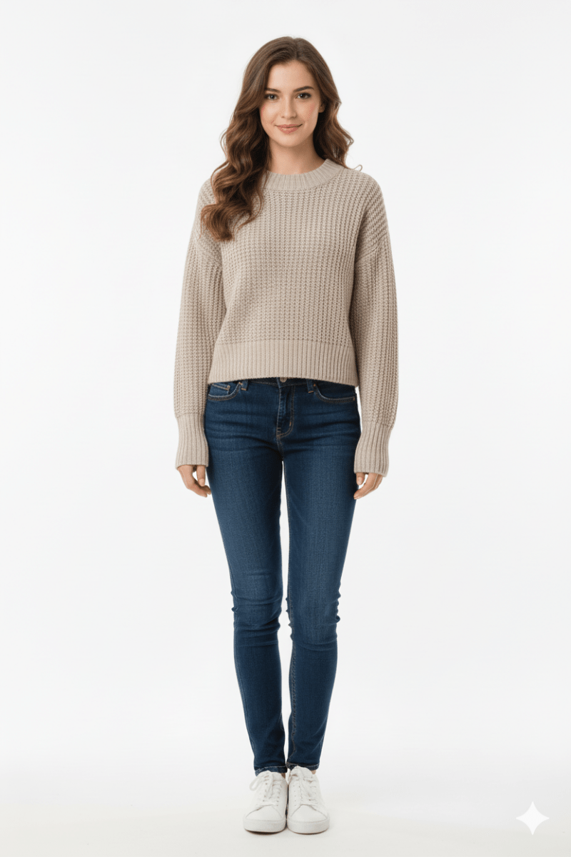 QR OAKRIDGE WOMENS CHUNKY SWEATER - Smgarment's