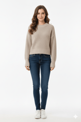 QR OAKRIDGE WOMENS CHUNKY SWEATER - Smgarment's