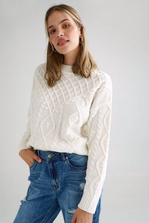 QR OAKRIDGE WOMENS FASHION SWEATER - Smgarment's