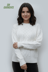 QR OAKRIDGE WOMENS FASHION SWEATER - Smgarment's