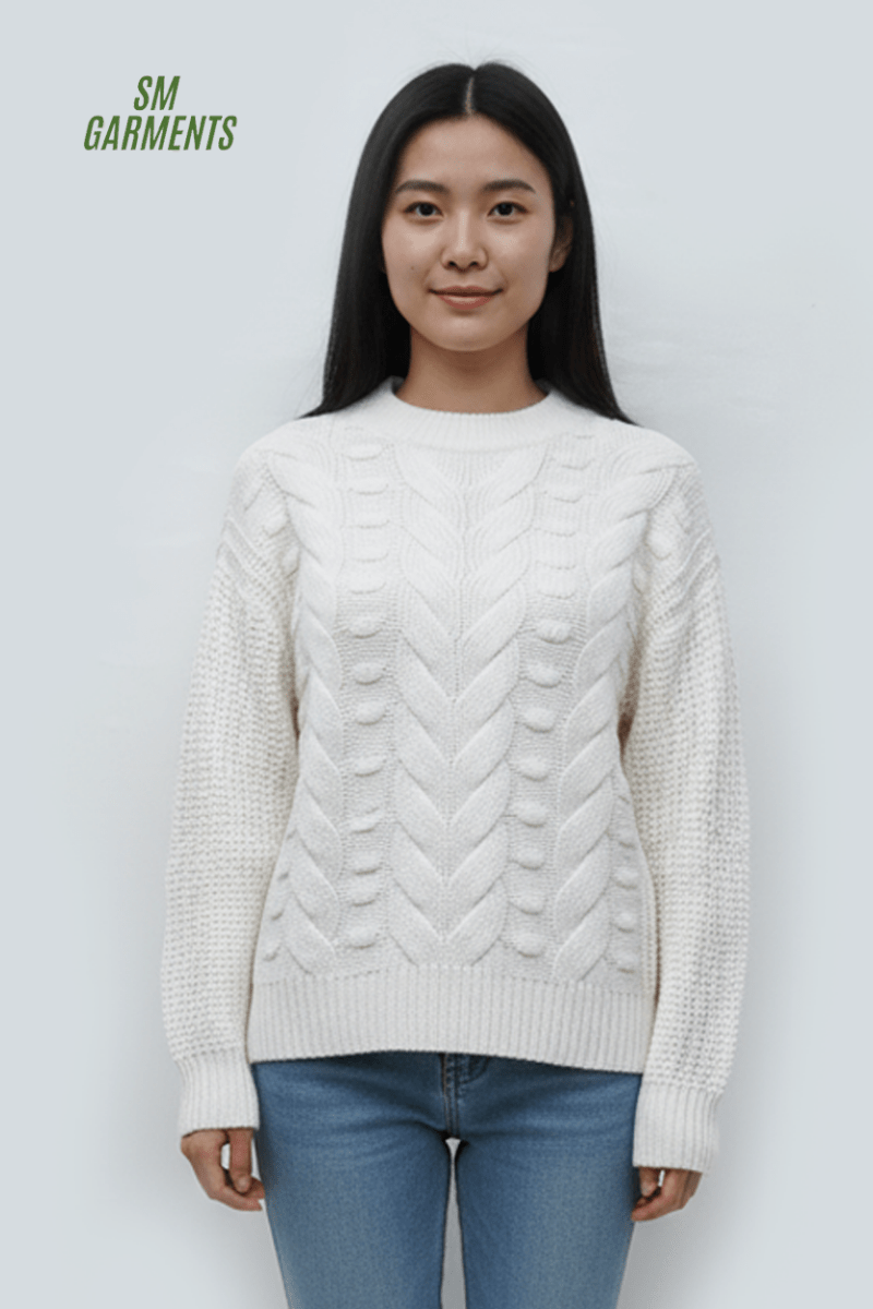 QR OAKRIDGE WOMENS FASHION SWEATER - Smgarment's