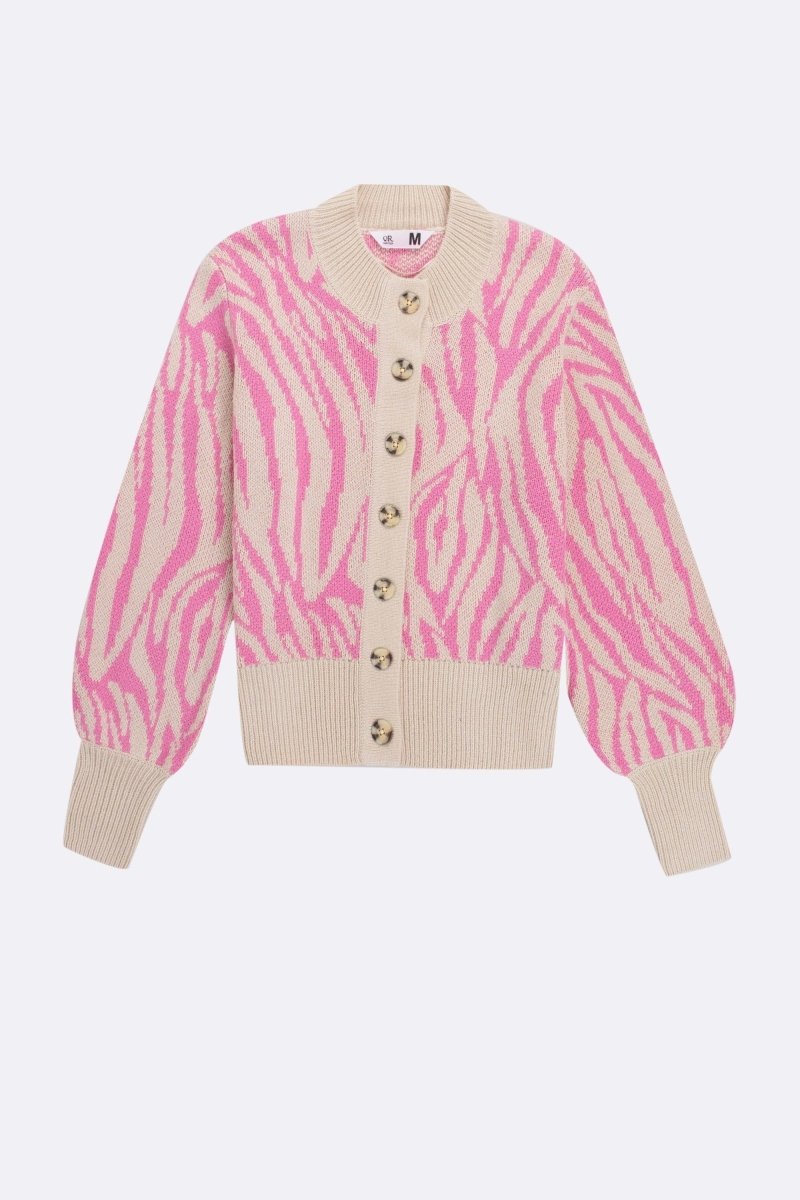 QR OAKRIDGE WOMENS PRINTED CARDIGANS - Smgarment's