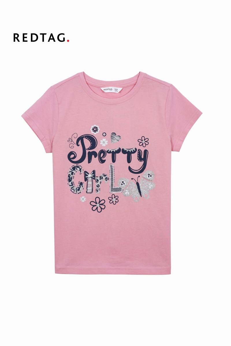 RED TAG GIRLS Printed T-Shirt - Smgarment's
