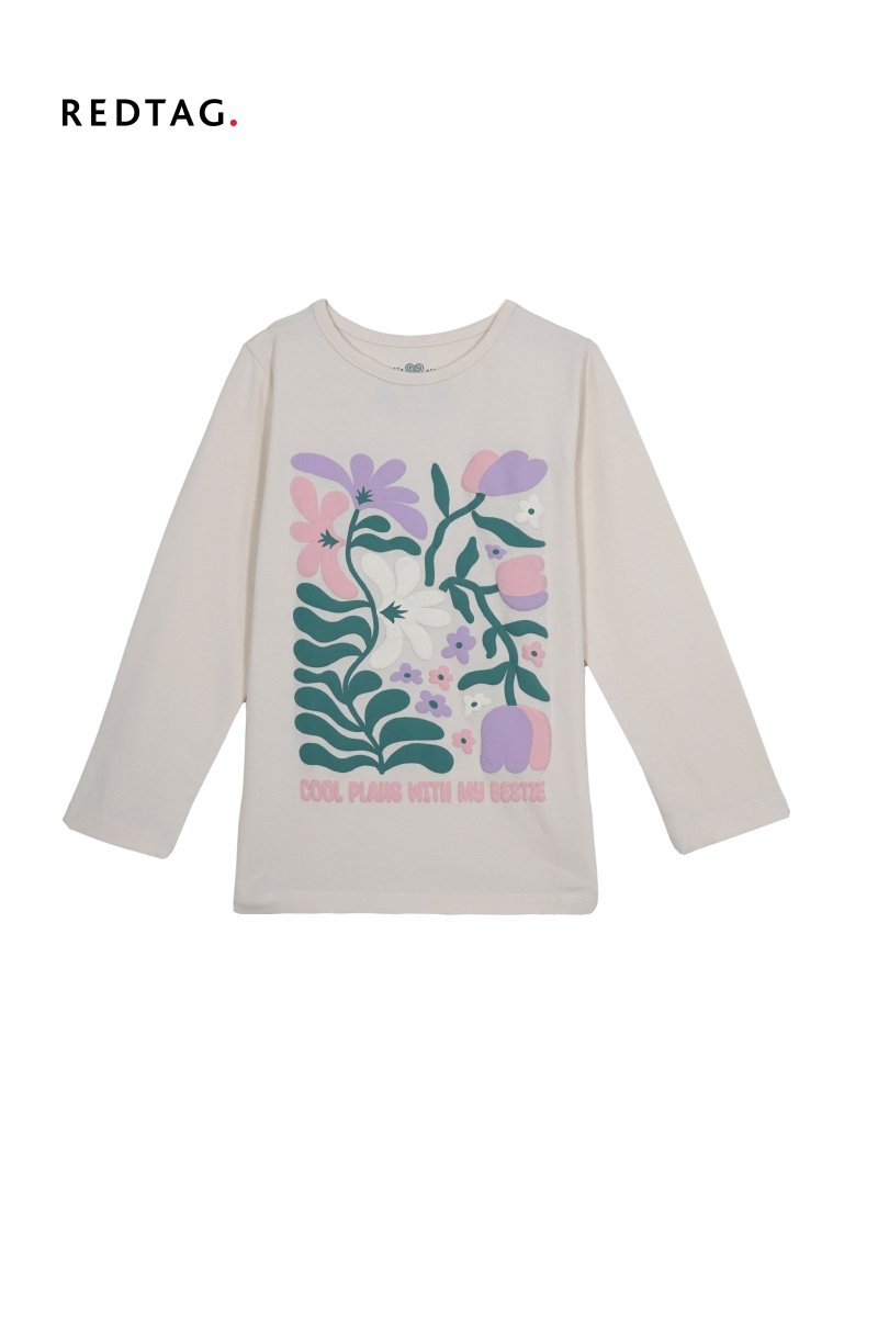 RED TAG GIRLS Printed T-Shirt - Smgarment's