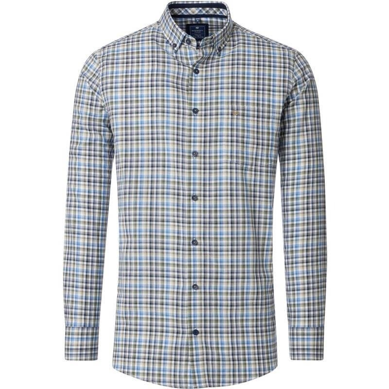 REDMOND Casual Men's Checkered Shirt - Smgarment's