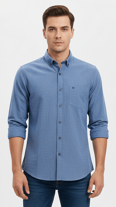 REDMOND MENS MICRO CHECKED SHIRT - Smgarment's