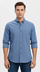REDMOND MENS MICRO CHECKED SHIRT - Smgarment's