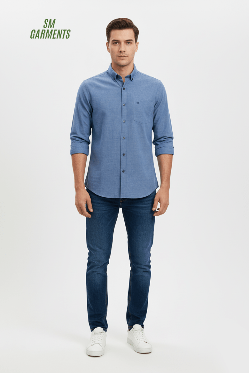 REDMOND MENS MICRO CHECKED SHIRT - Smgarment's