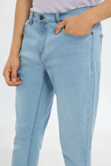 REDTAG Men Blue 5 Pockets Slim Fit Jeans - SMgarment's