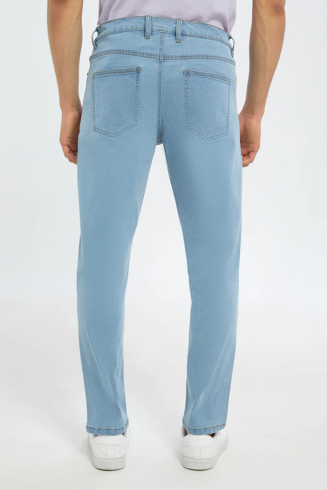 REDTAG Men Blue 5 Pockets Slim Fit Jeans - SMgarment's