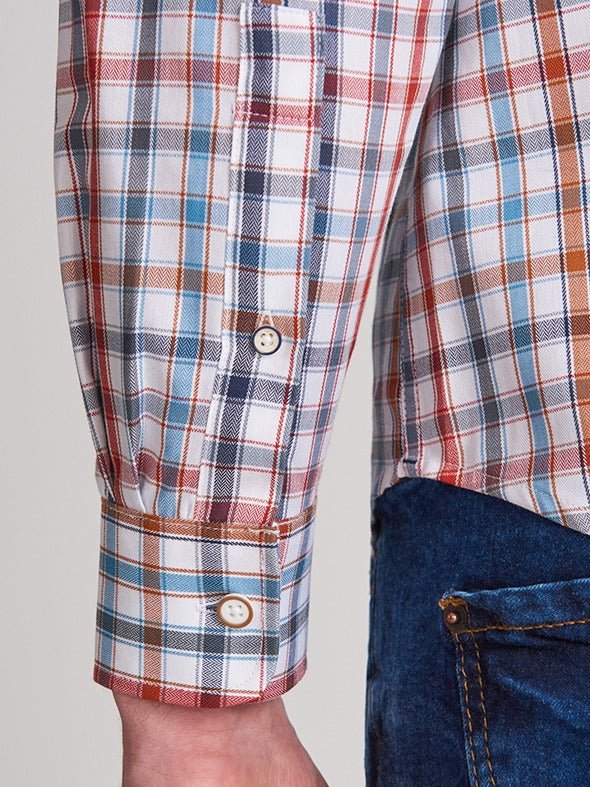 Regular Fit Checked Shirt - Smgarment's