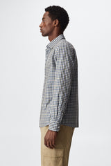 MNG Mens Slim fit shirt with gingham pattern