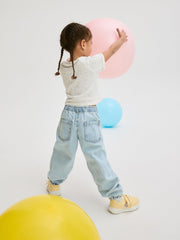 RESERVED Classic denim parachute trousers - SMgarment's