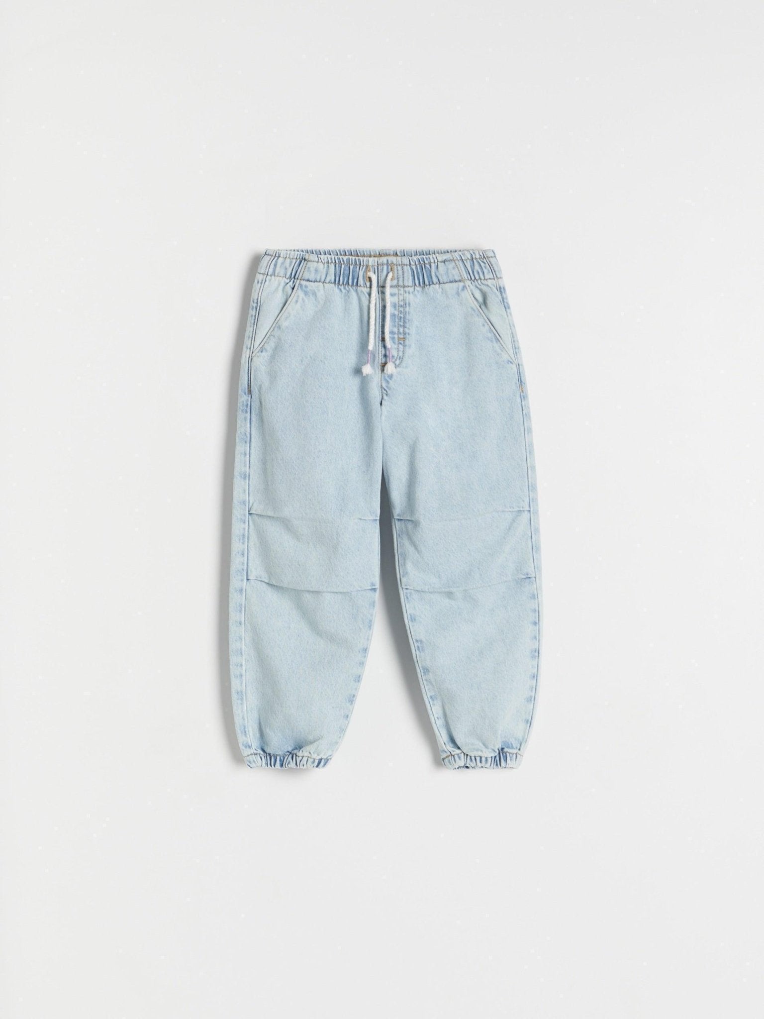 RESERVED Classic denim parachute trousers - SMgarment's