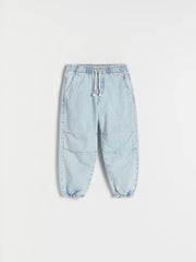 RESERVED Classic denim parachute trousers - SMgarment's