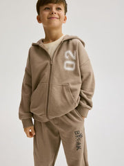 RESERVED Hoodie and trousers set made of cotton jersey. - Smgarment's