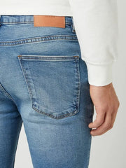 REVIEW Skinny Fit Jeans with Stretch in light blue - Smgarment's