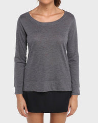 Riachuelo Sport Knit Blouse - Grey Blend - SMgarment's
