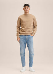 Ripped tapered - fit jeans - SMgarment's