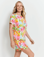 RIVERS PRINTED SLEEP SET - SMgarment's