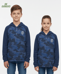 ROAD WEAR CAMOUFLAGE KIDS HOODIE - Smgarment's