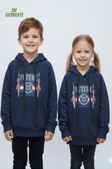 ROAD WEAR FUTURE PRINT KIDS HOODIE - Smgarment's
