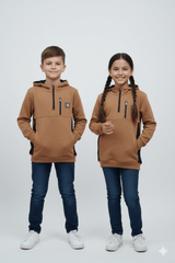 ROAD WEAR HALF ZIPER HOODIE - Smgarment's