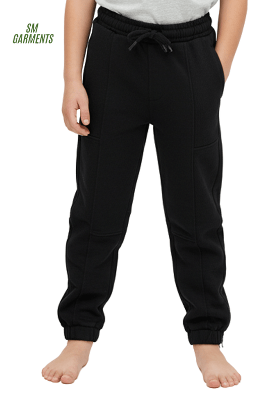 ROAD WEAR KIDS BASIC BLACK TROUSER - Smgarment's