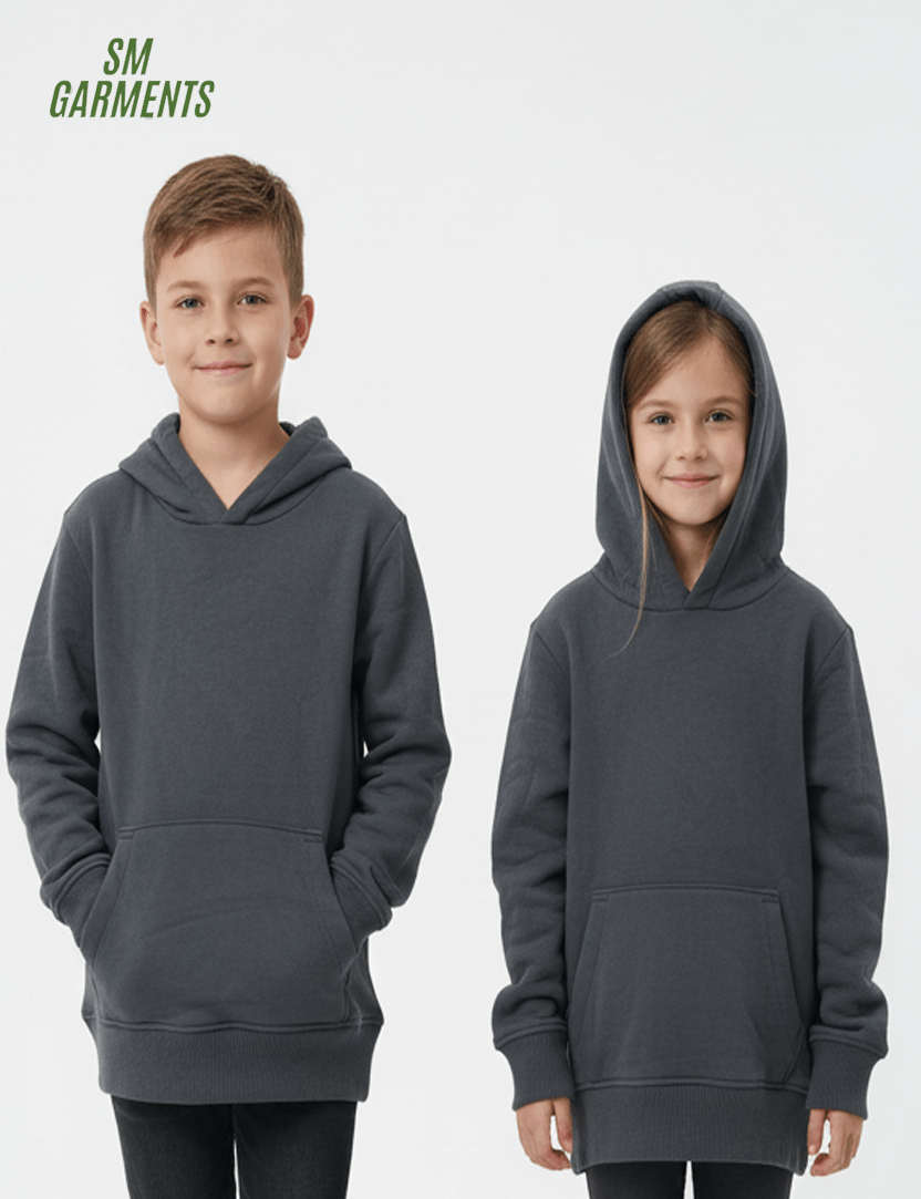ROAD WEAR KIDS BASIC HOODIE - Smgarment's