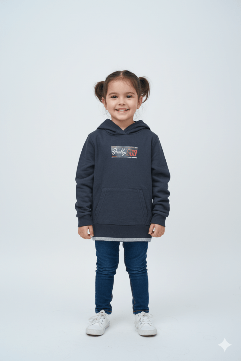 ROADWEAR GIRLS PRINTED HOODIE - Smgarment's