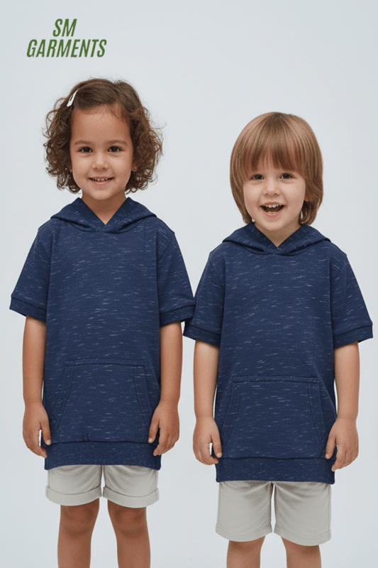 ROADWEAR KIDS BASIC TEXTURED HOODIE - Smgarment's
