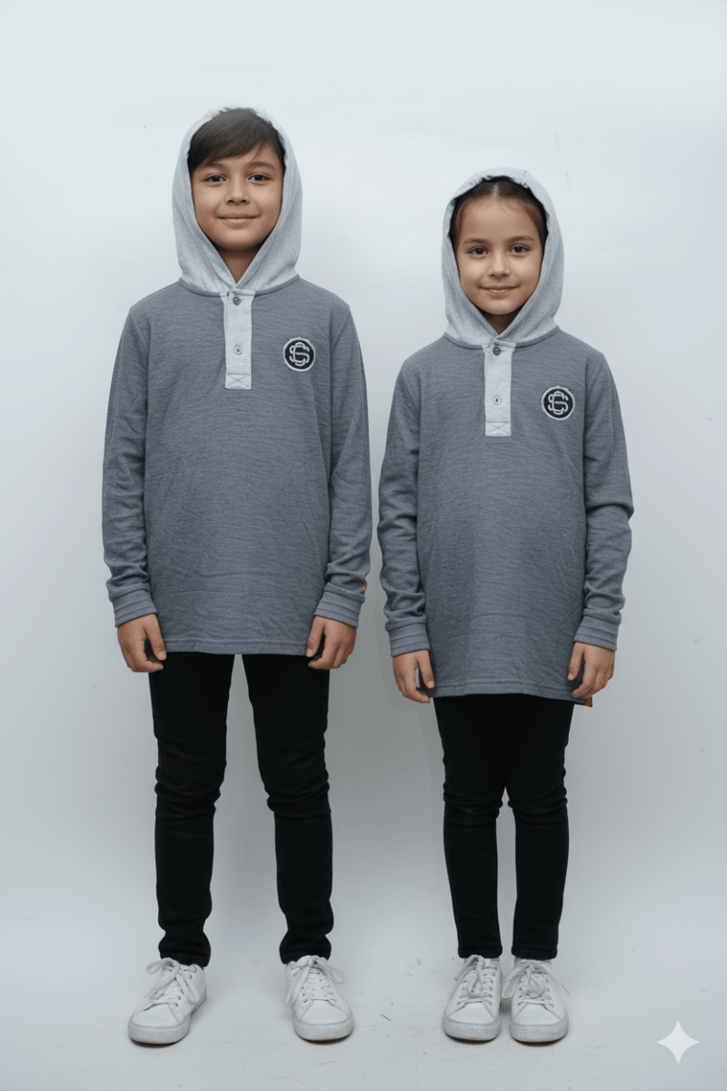 ROADWEAR Kids’ Classic Pullover Hoodie with Logo - Smgarment's