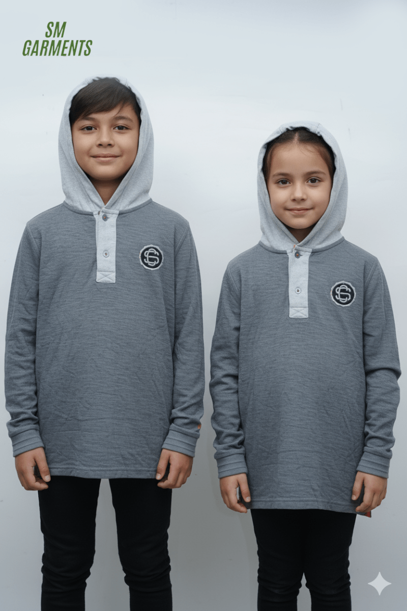 ROADWEAR Kids’ Classic Pullover Hoodie with Logo - Smgarment's