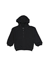 ROADWEAR KIDS PLAIN BLACK HOODIE - Smgarment's