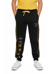ROADWEAR KIDS Pokémon Pikachu Black Jogger Trouser - Smgarment's