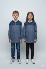 ROADWEAR KIDS TWO TONE COLOR HOODIE - Smgarment's