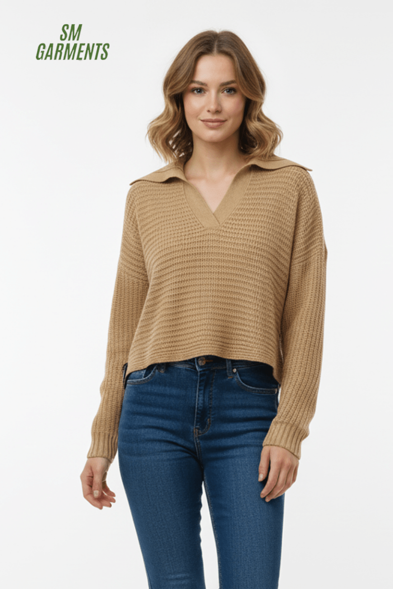 RT WOMENS CROP STYLE SWEATER - Smgarment's