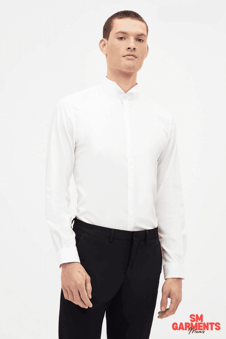 Sacolkc Slim Bow Tie Shirt - SMgarment's